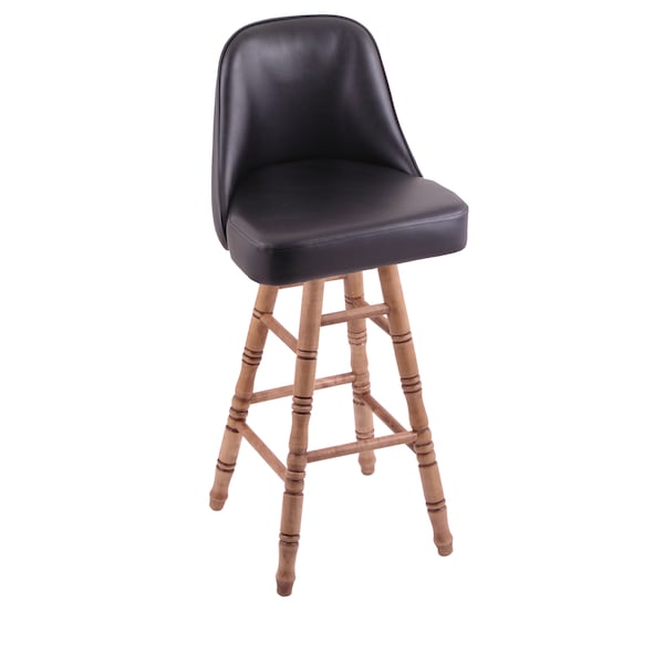 Grizzly Bar Stool, Maple, Dark Cherry Finish